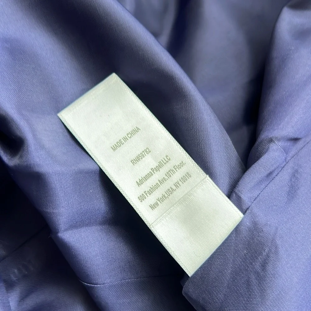 Adrianna Papell Printed Mikado Fit & Flare Dress Size 4 - Picture 6 of 9